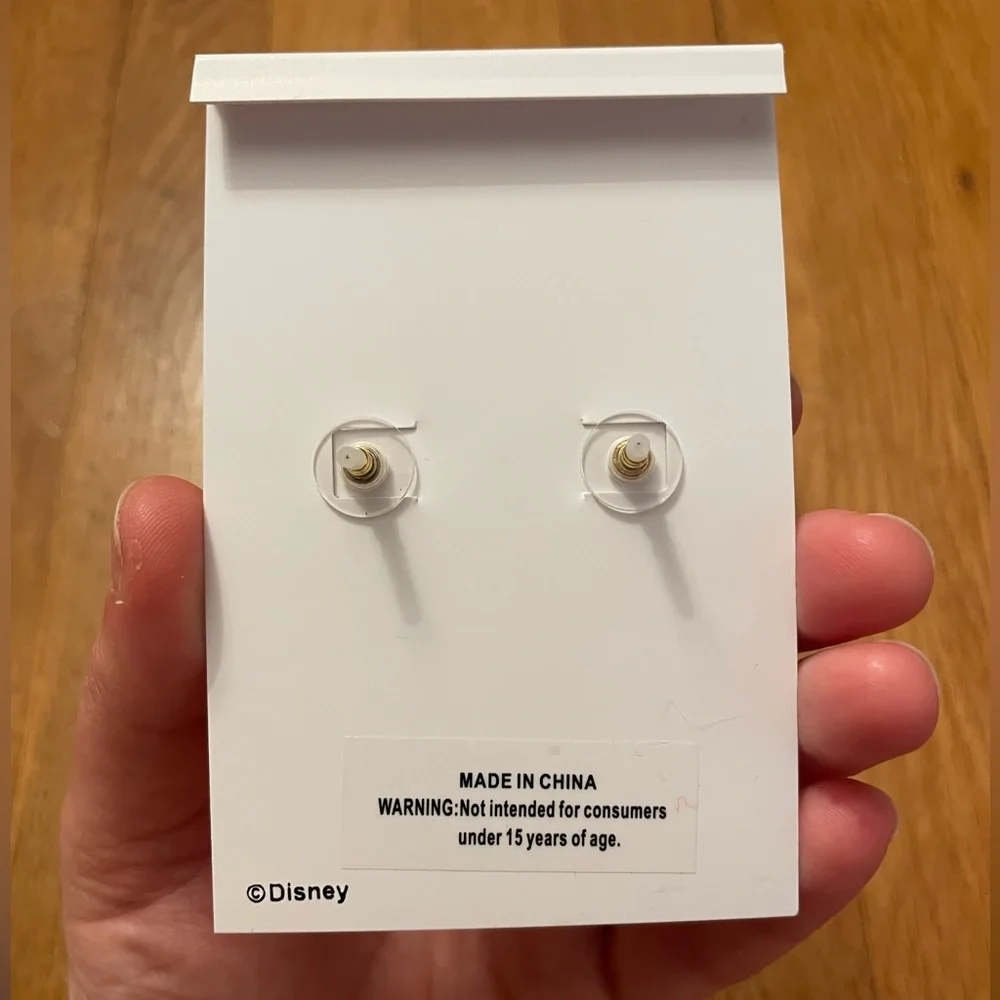 NWT BaubleBar xDisney Minnie Mouse in Sunglasses and Pineapple Bow Post Earrings - Picture 3 of 3